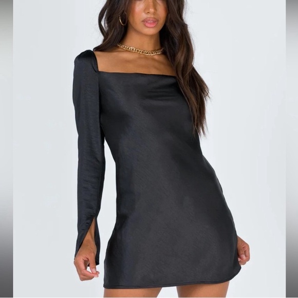 Star power black satin Size 0 - Picture 3 of 4